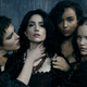Elise Eberle (left), Janet Montgomery, Ashley Madekwe, Tamzin Merchant
